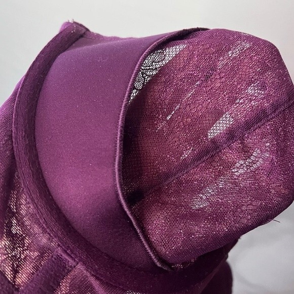 Victoria's Secret Dream Angels Purple Lace Push Up Bra No Padding Size 34DD - Picture 5 of 8